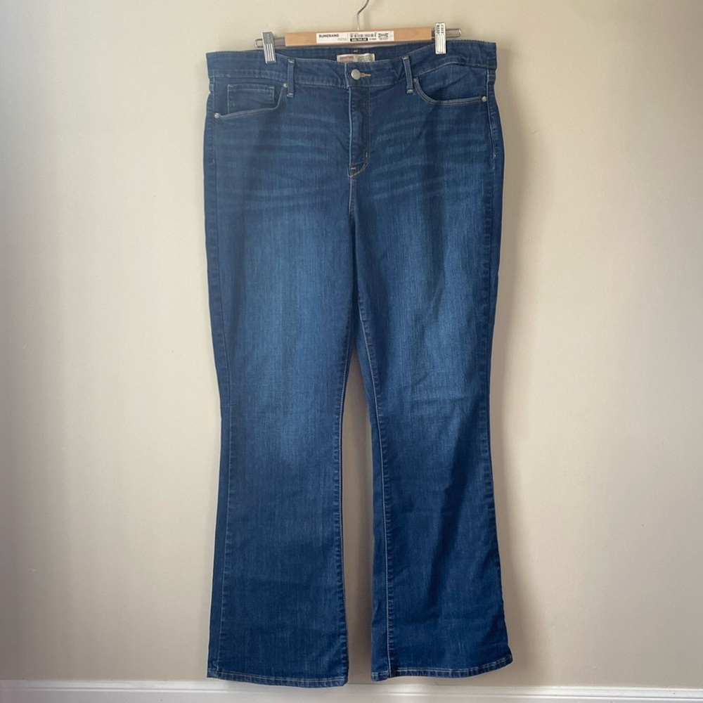Levi’s Signature shaping mid rise bootcut size 34 - Picture 1 of 5